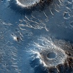 Mars, een zeer kleurrijke planeet.