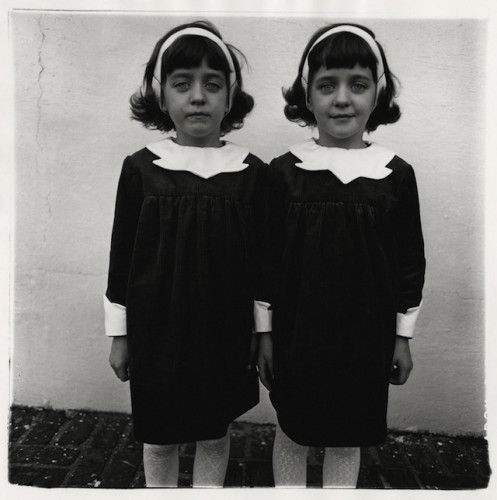 Diane Arbus identical twins roselle new jersey ,1967