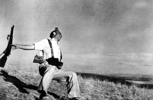 Falling Soldier by Robert Capa, 1936